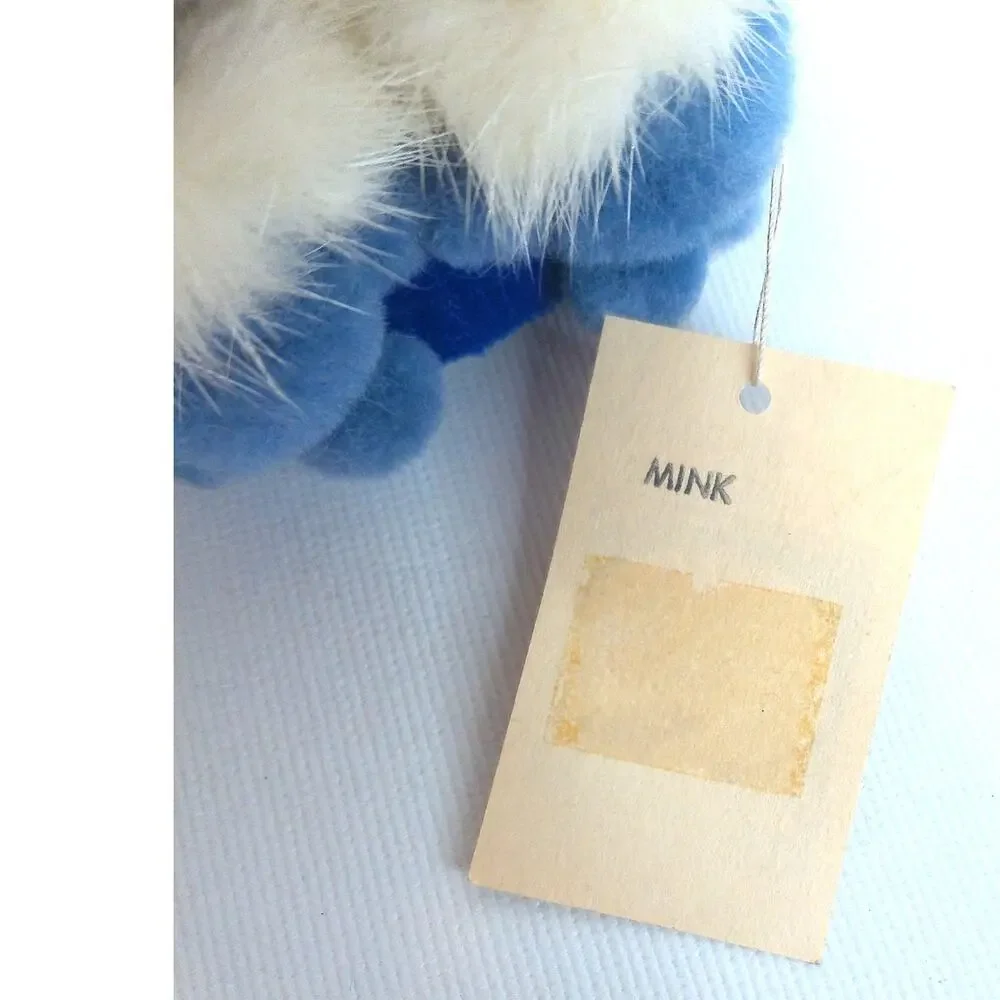 Vintage Alaskan Blanket Toss Fur Pin Cushion by Northern Creations New